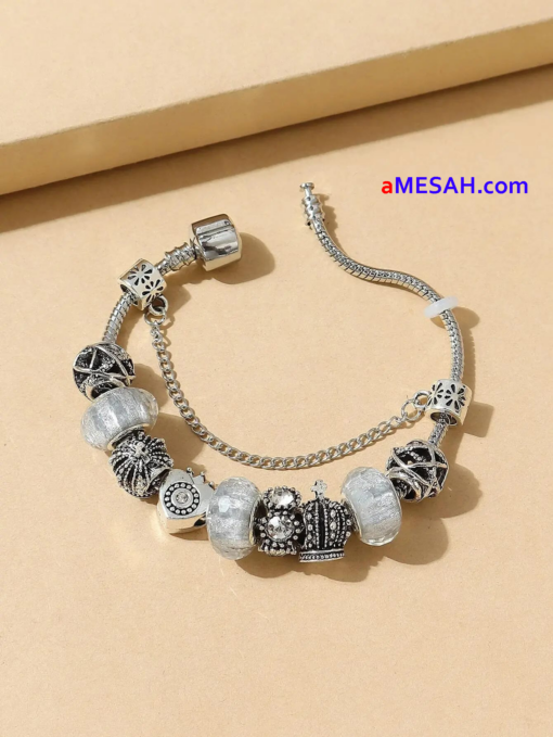 Diamond Butterfly Beaded Bracelets