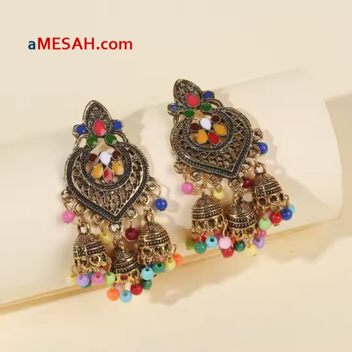 Tassel Earrings Bohemian Alloy, ETH25006 - Image 6
