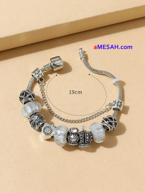 Diamond Butterfly Beaded Bracelets - Image 2