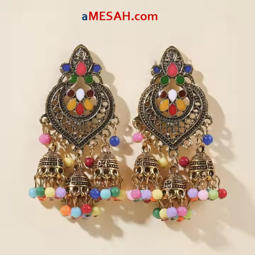 Tassel Earrings Bohemian Alloy, ETH25006