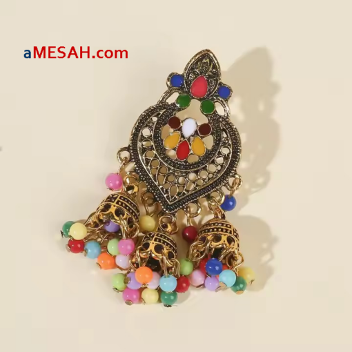 Tassel Earrings Bohemian Alloy, ETH25006 - Image 3