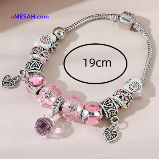 Crystal Glass Bead Bracelet for Women - Image 5