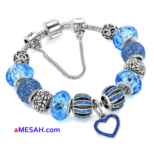Crystal Pendant Bracelet