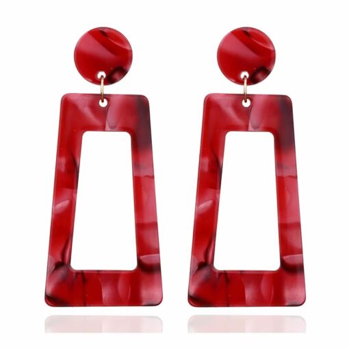 Trapezoidal red