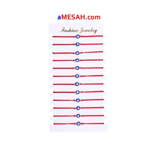  Fashion Charm Turkish Eye Red String Bracelet 