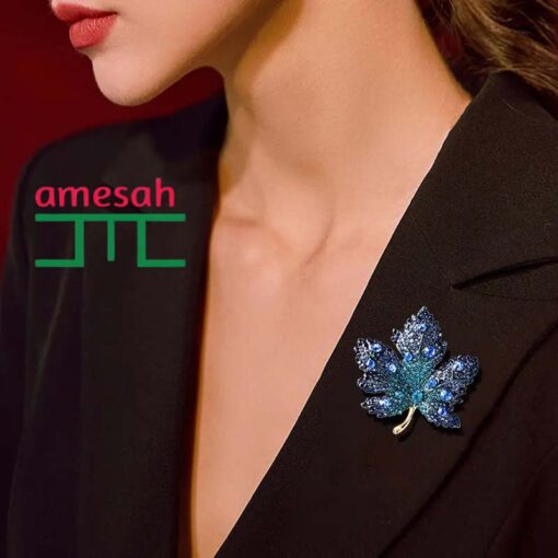 Maple Leaf Brooch Pins - Image 5
