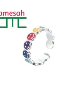 Colorful Smiling Face Shape