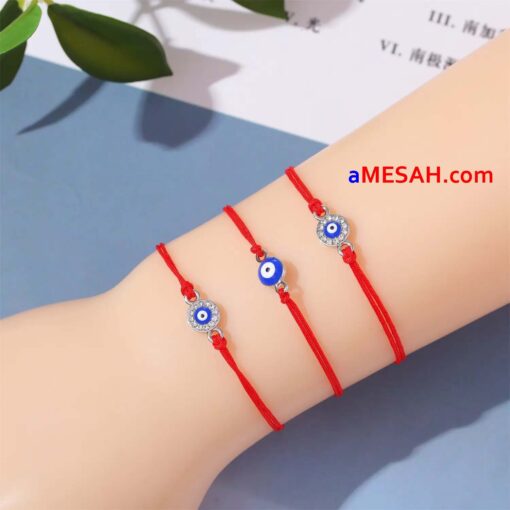  Fashion Charm Turkish Eye Red String Bracelet  - Image 2