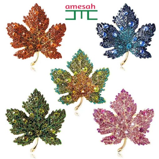 Maple Leaf Brooch Pins