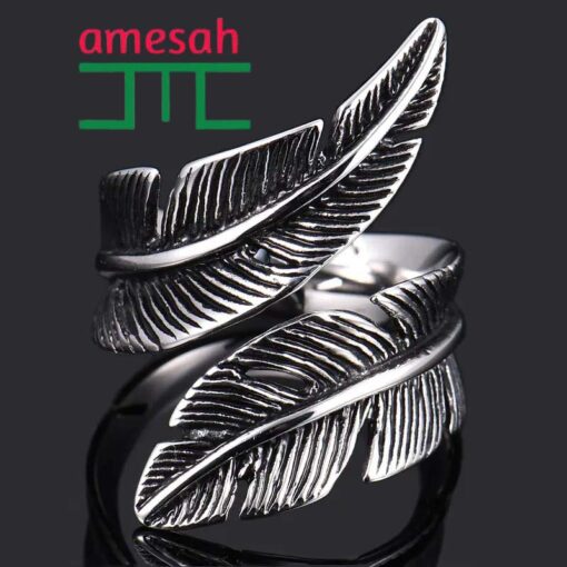 Bohemian Feather Antique Ring - Image 5