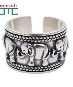  Bohemian Elephant Antique Ring 