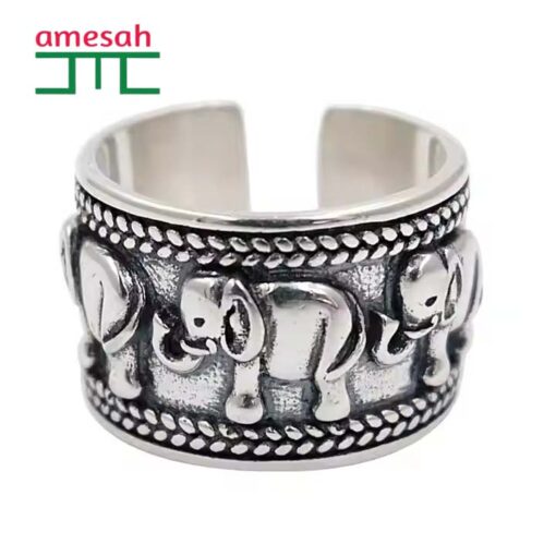  Bohemian Elephant Antique Ring 