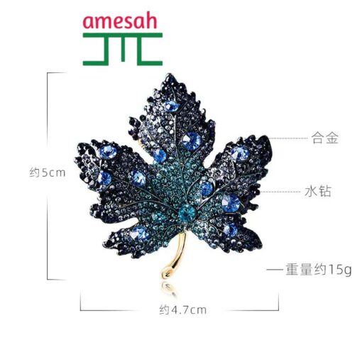 Maple Leaf Brooch Pins - Image 8