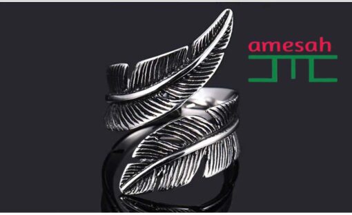 Bohemian Feather Antique Ring - Image 6