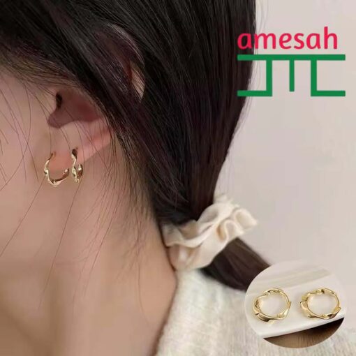 Heart Hoop Earrings For Women - Image 5