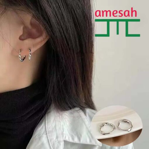 Heart Hoop Earrings For Women - Image 10